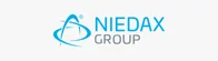 Niedax Logo – Partner für Kabelverlegesysteme und Elektroinstallation bei Jansen Elektrotechnik
